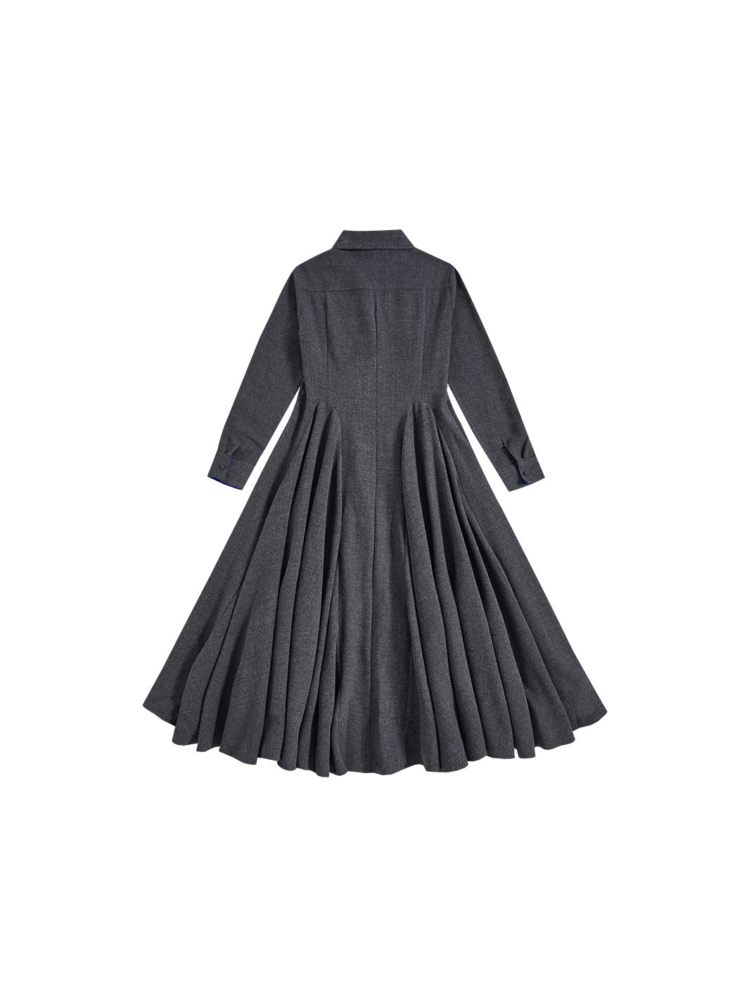 WOOL SHIRT DRESS