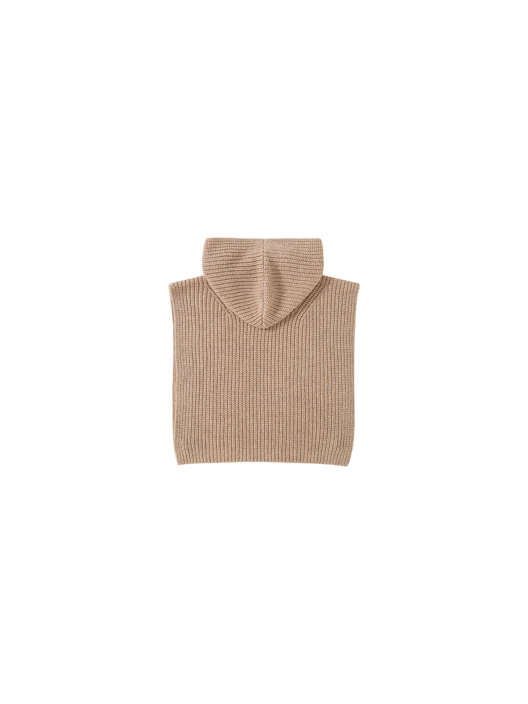 HOODED KNIT VEST