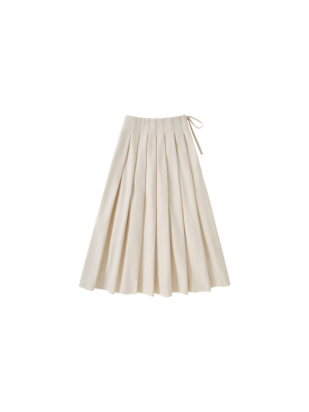 BOX PLEATED SKIRT