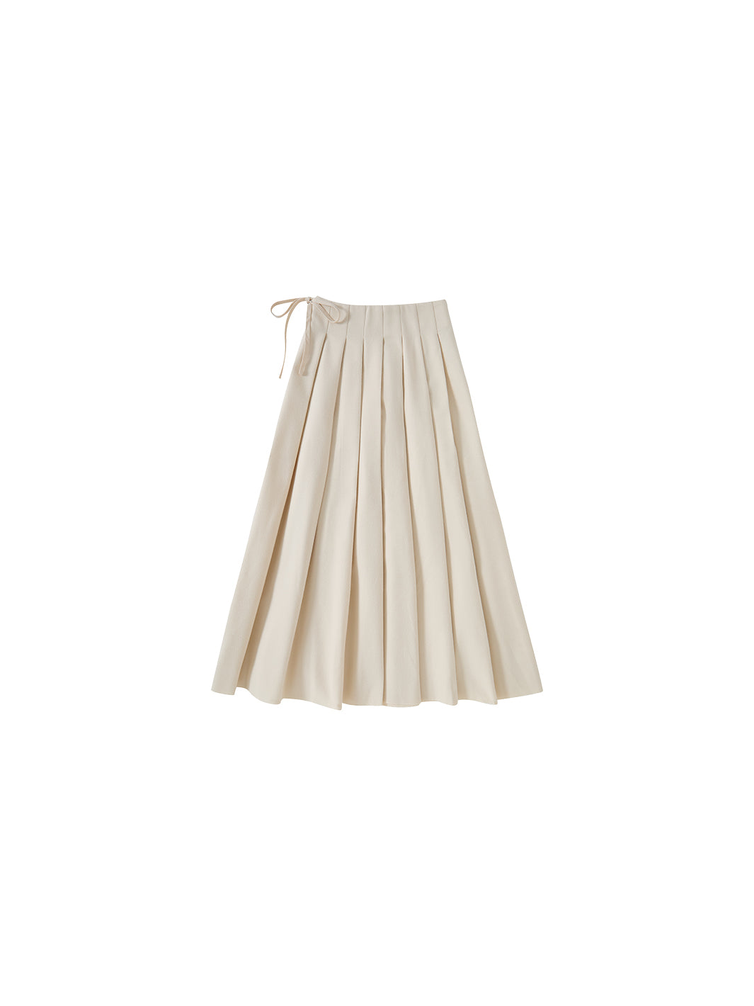 BOX PLEATED SKIRT