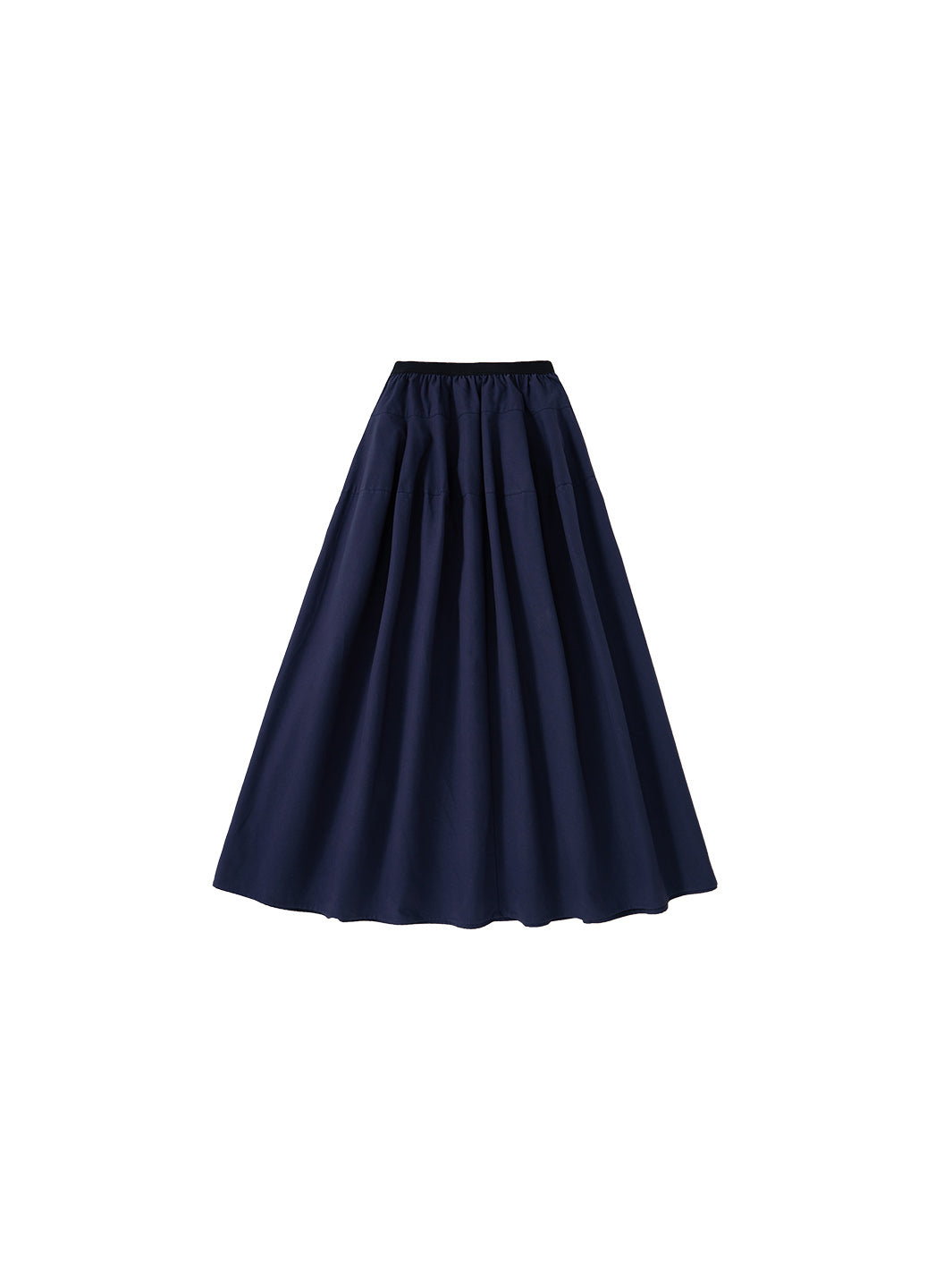 NAVY PUFF SKIRT