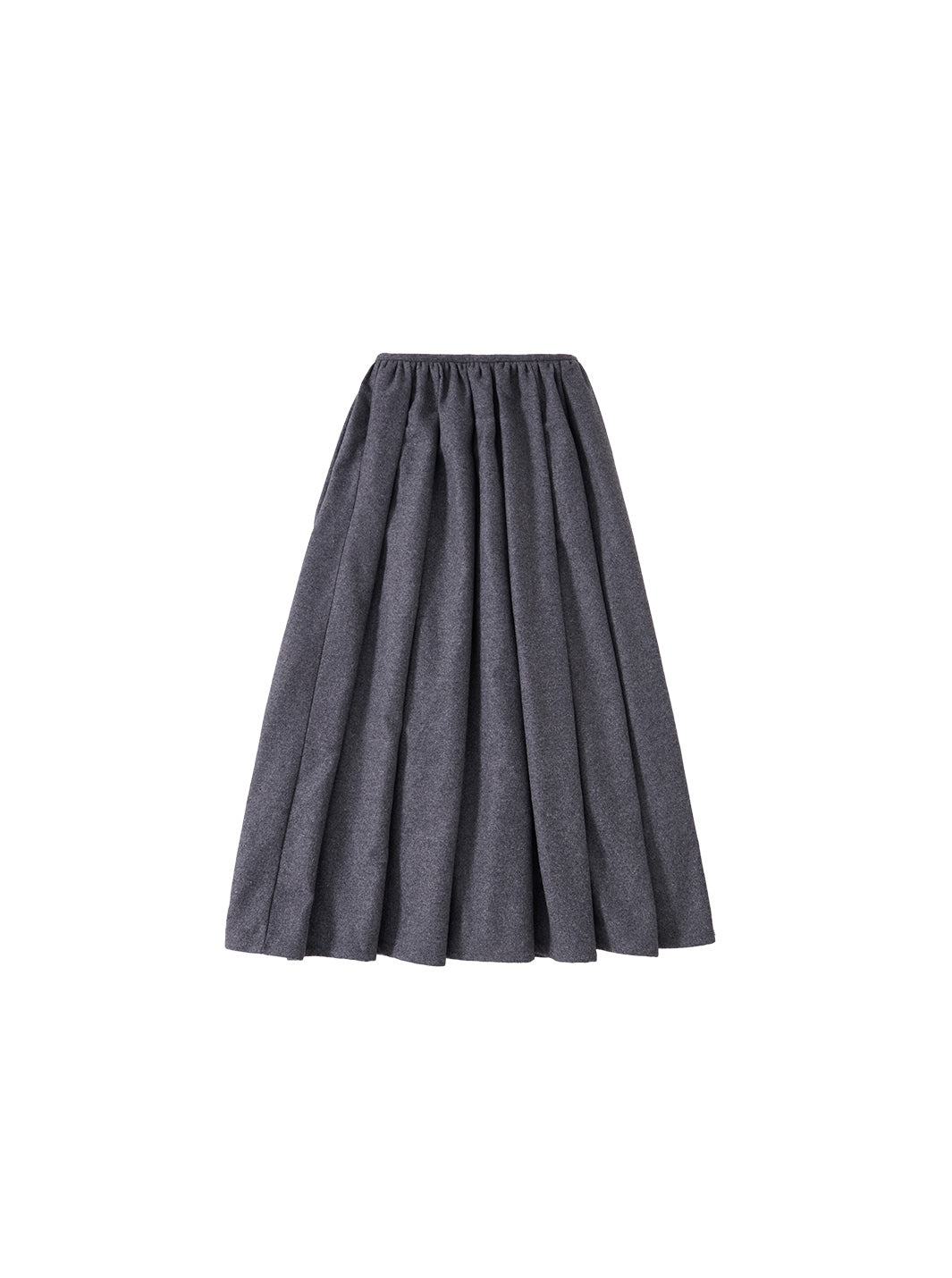 WOOL TAILORED SKIRT