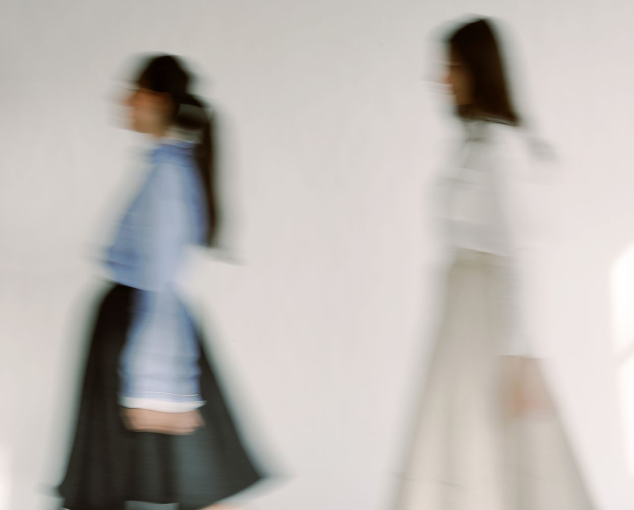 Structured Denim Skirt