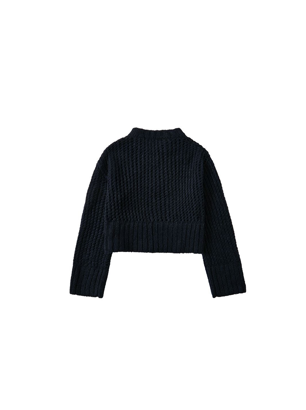 LATTICE KNIT SWEATER