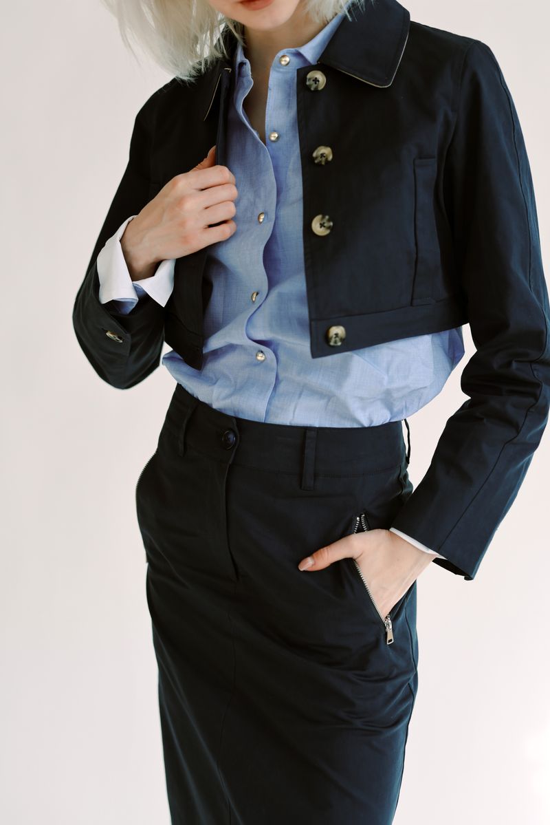 Cropped jacket