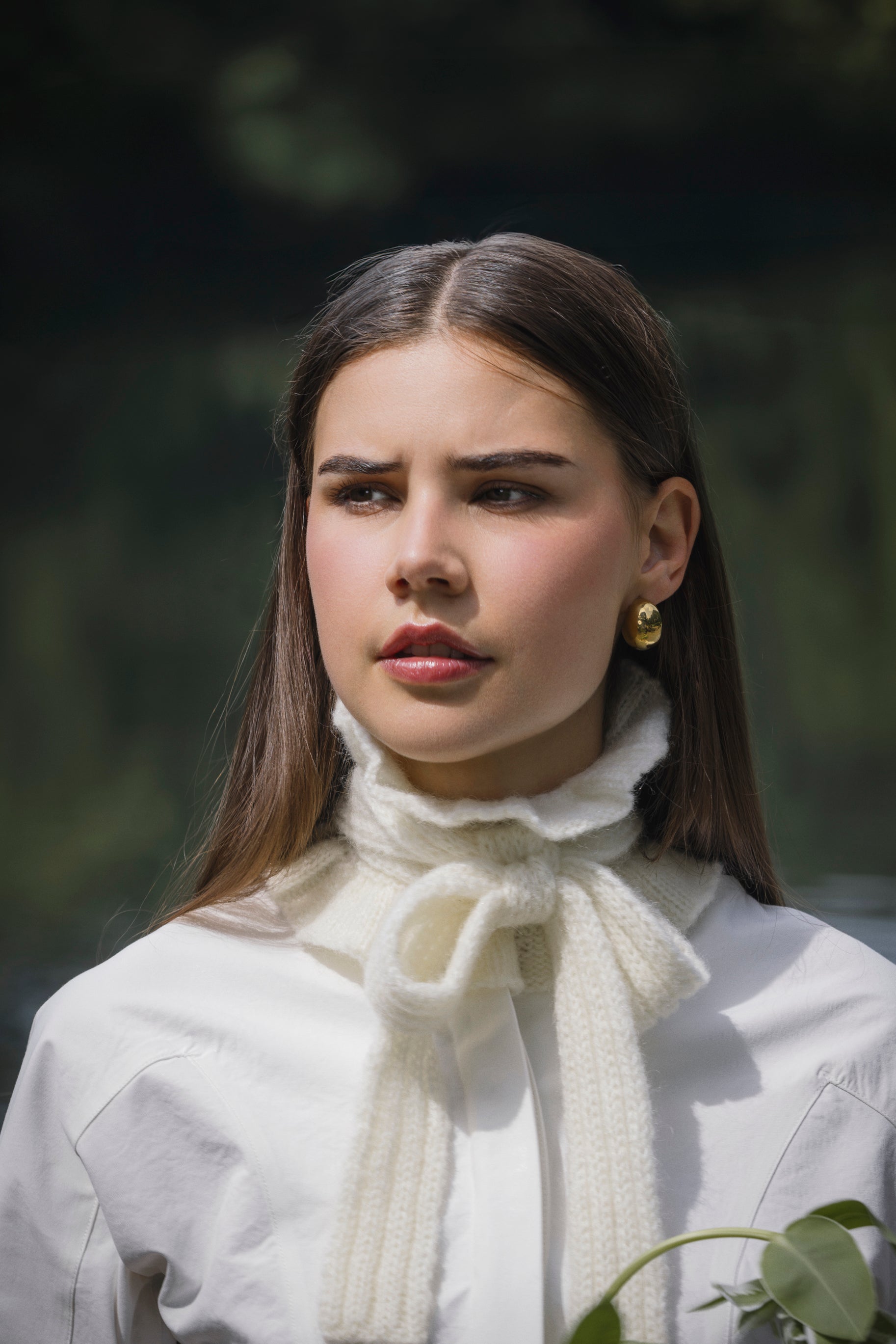 MOHAIT NECK TIE