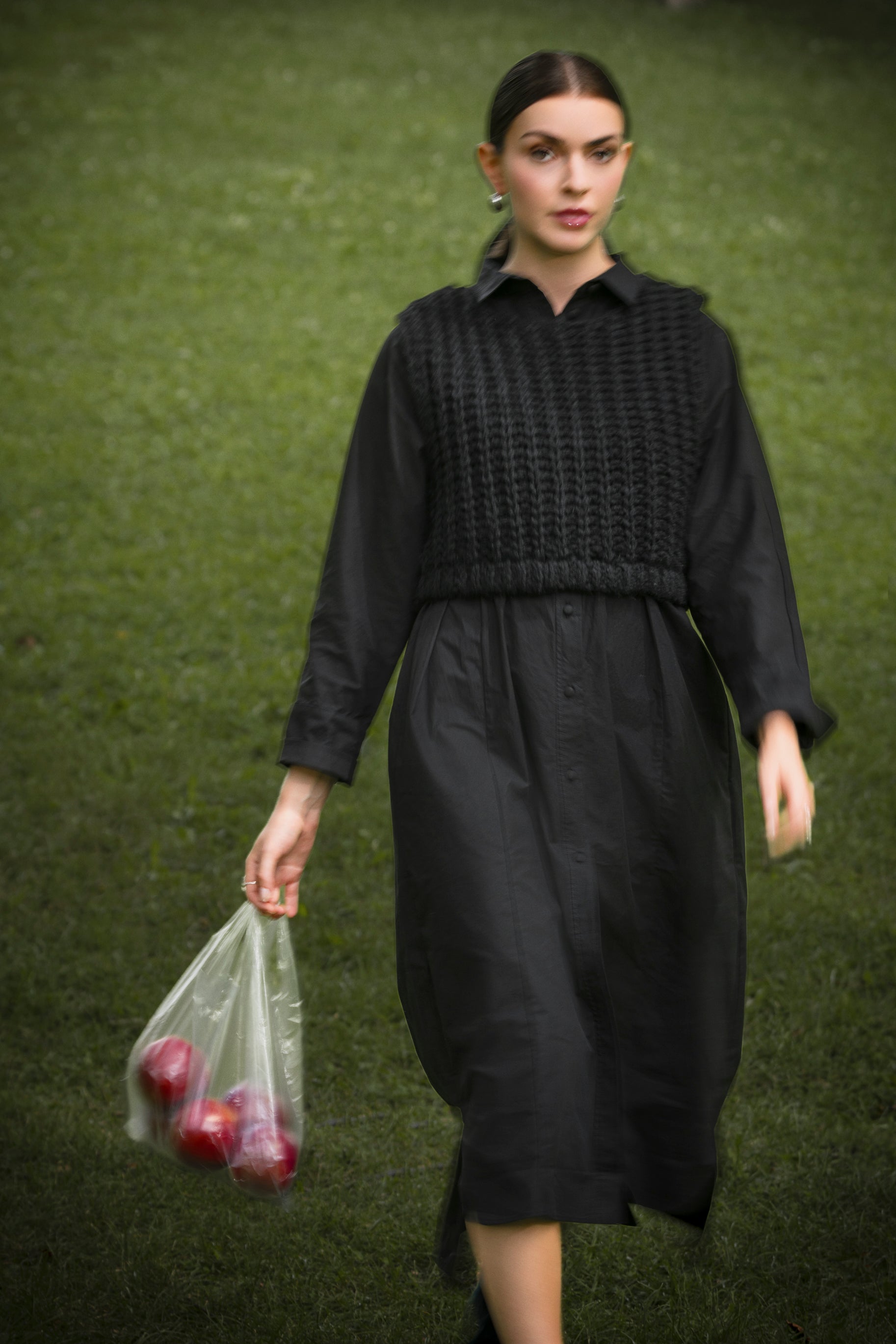 BLOUSON KNIT VEST