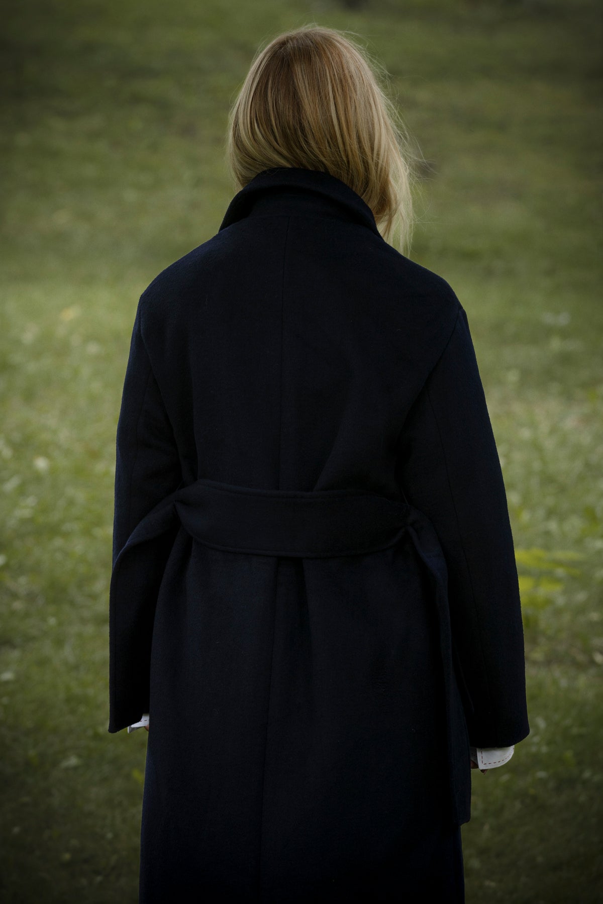 BELTED WOOL COAT