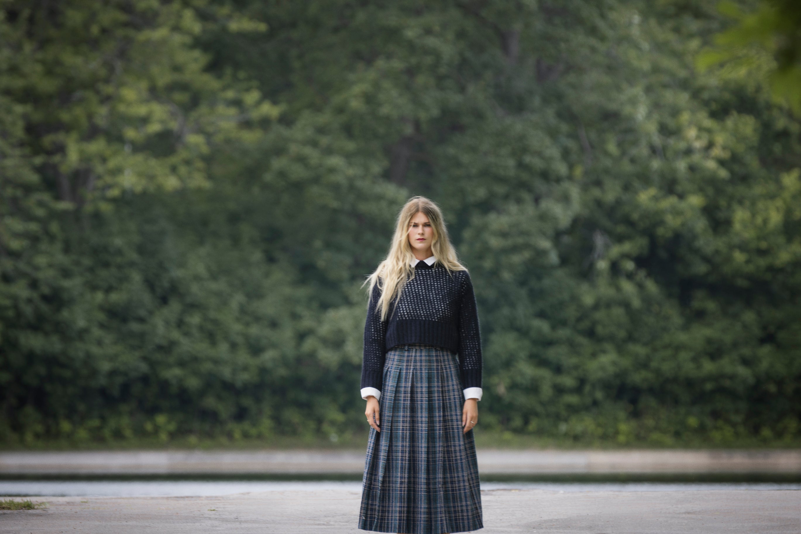 TWEED SKIRT