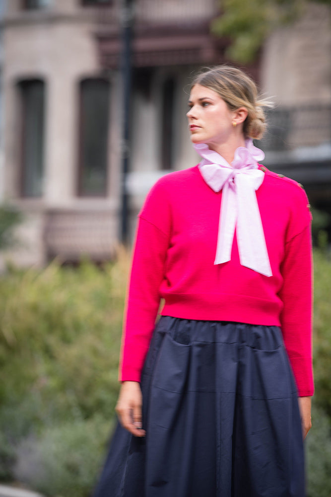 SAILOR BUTTON SWEATER