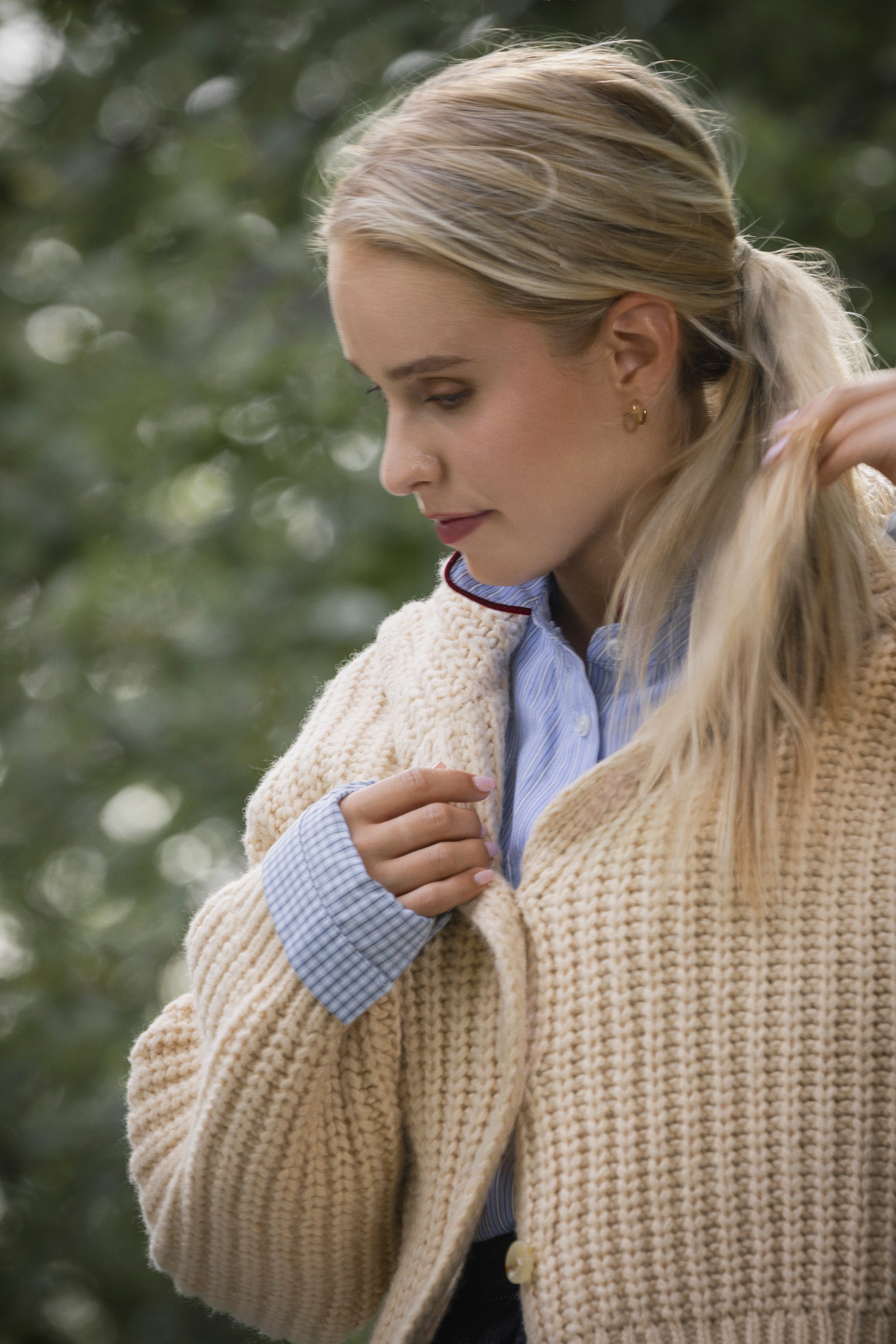 CHUNKY KNIT CARDIGAN