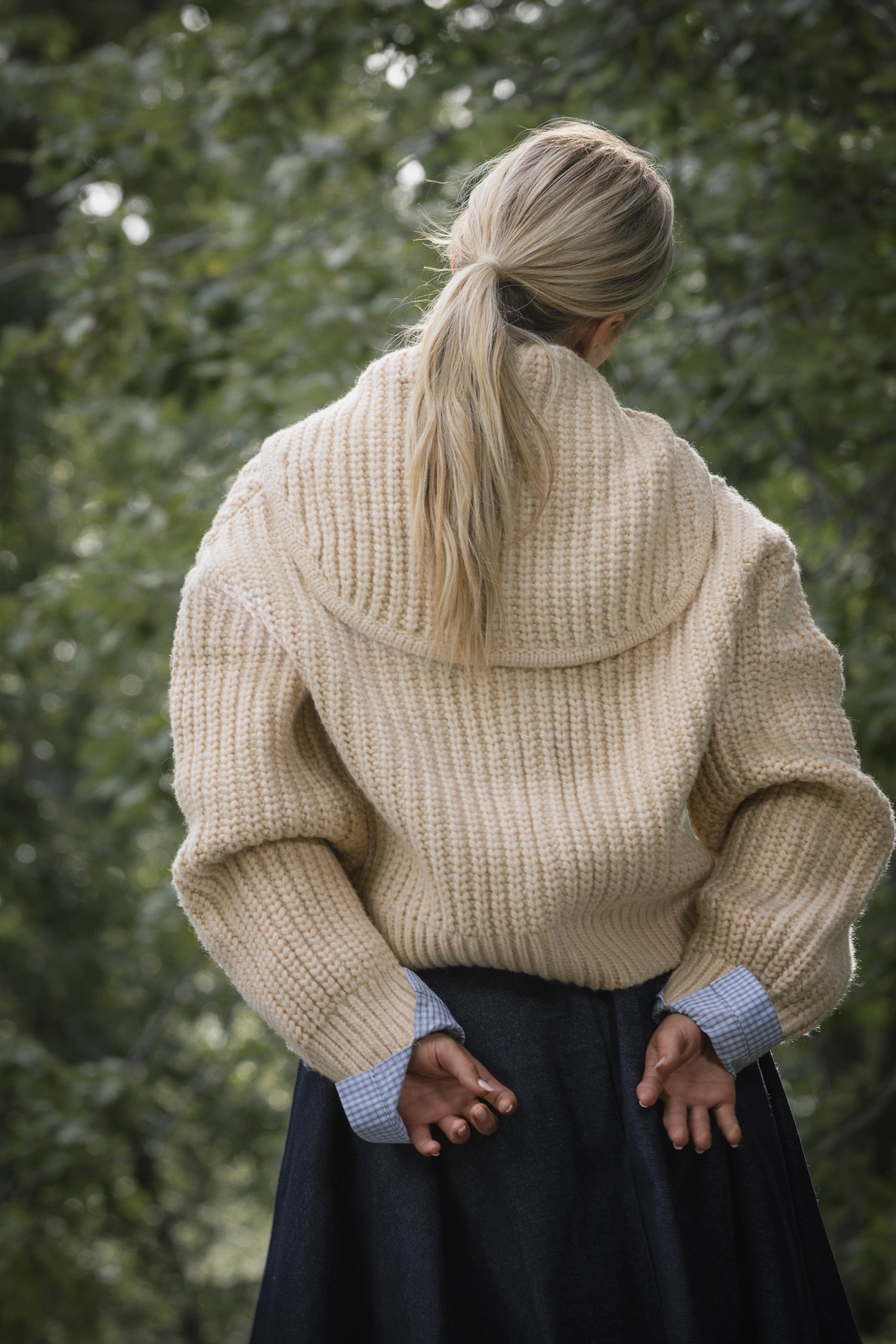 CHUNKY KNIT CARDIGAN