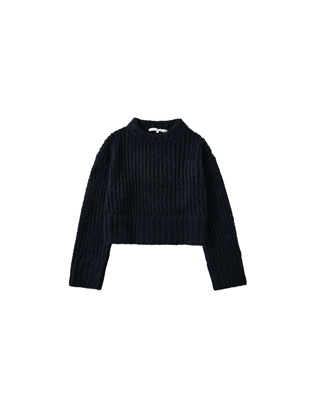 LATTICE KNIT SWEATER